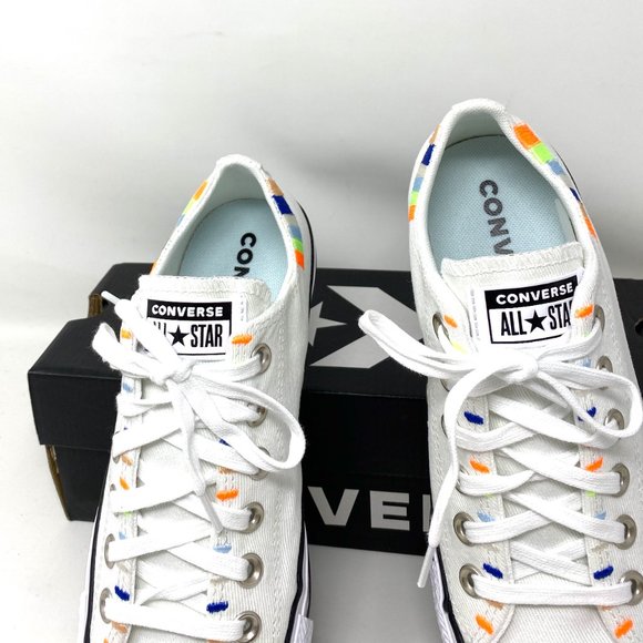 Converse Chuck Taylor AS Canvas Low White Multi W - Picture 4 of 10